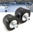 ELITEWILL 2 PC Hood Bumper Stops Fit for Jeep Wrangler 1987-2016 Cushion Stoppers Black Rubber...