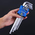 Extra Long Allen Key Set, Durable Hex Wrench Set, Spanner for Repairing/Assembling, Multifunctional Hand Tool/Daily Gadget, 9 PCS...