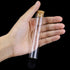 DEPEPE 30pcs 25ml Glass Test Tubes, 20×100mm Clear Flat Test Tubes with Cork Stoppers for Plants, Scientific Experiments, Bath Salt and Candy Stor...