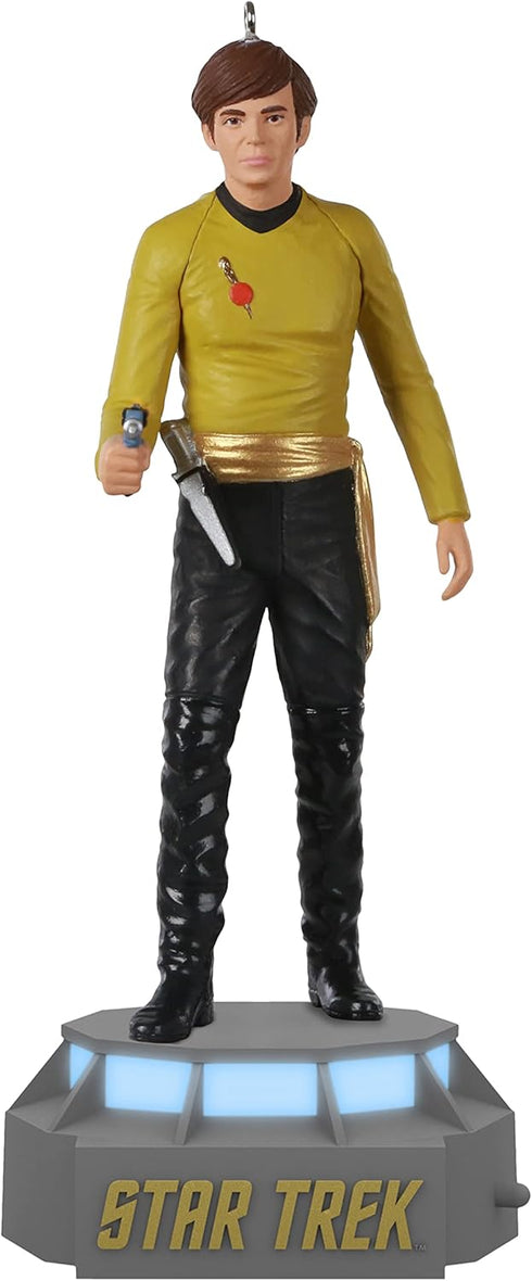 Hallmark Keepsake Plastic Christmas Ornament 2022, Star Trek Mirror, Mirror Collection Ensign Pavel Chekov, Light and Sound...