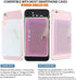 CheapSunday ID Card Holder for Back of Phone Leather Phone Wallet Stick On with Stand Flip Waterproof Leather Adhesive Wallet for Most Cellphones ...