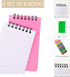 8 Pack Pocket Notebook Small 3x5 Waterproof Spiral Notepads With Lined Pages, Small Top Spiral Notebook Little Mini Memo Steno Note Pads for Outdo...
