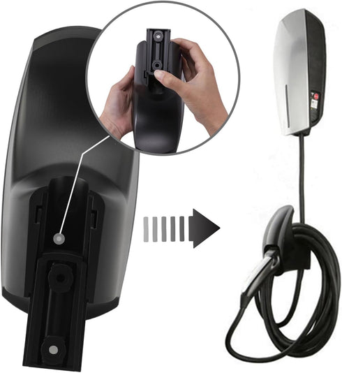 SEVEN SPARTA Charging Cable Holder with Chassis Bracket Compatible with Tesla Model 3 Model Y Model X Model S Charger Cable Organizer Car Accessor...