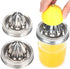 Mason Jar Stainless Steel Juicer Lid (2 Pieces), Citrus Reamer for Wide Mouth Mason Jar Lemon Juicer Manual Citrus Juicer....