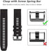 NotoCity Compatible with Fenix 6X Pro Band 26MM - Watch bands For Fenix 6/Fenix 5X/Fenix 3/HR/Tactix/Descent MK1/D2 Delta PX/D2 Charlie(Black/slat...