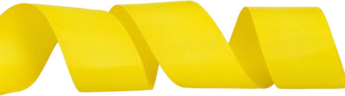 ATRBB 25 Yards 1 1/2 Inch Solid Grosgrain Ribbon Roll for Gift Wrapping DIY Hair Accessories (Yellow)...