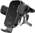 15W Fast Wireless Car Charger Mount - Auto Alignment Clamping Wireless Car Phone Charger, Dashboard Windshield Wireless Charging Car Holder for iP...