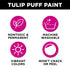TULIP Dimensional Fabric Paint 4oz, Glitter Crystal Sparkle (41904)...