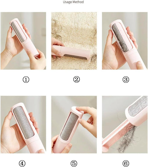 Pet Hair Remover Roller - Lint Roller for pet Hair - Self Cleaning Dog & Cat Hair Remover - Remove Dog, Cat Hair from Furniture, Carpets, Bedding,...
