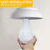 250-300W Equivalent LED Light Bulbs, 3000 Lumens Warm White 3000K 30W A30 LED Bulbs for Garage, Warehouse, Workshop, Commercial, Hotel, Backyard, ...