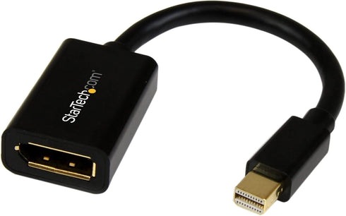 StarTech.com Mini DisplayPort to DisplayPort Adapter - 4K x 2K UHD Video - Mini DP to DP Converter - Mini DisplayPort to DisplayPort 1.2 Adapter -...