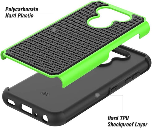 Shockproof Phone Case Cover for LG Aristo 5 / LG Aristo 5+ / LG Fortune 3 / LG Risio 4 / LG Phoenix 5 / LG K8X / LG K31 / LG Tribute Monarch (5.7"...