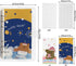 2 Pcs A6 Binder Notebook,Cartoon Bear 6 Ring Loose Leaf Small Diary Journal Planning Notepad Pocket Notebook with Transparent PVC Cover Gift for K...