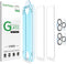 amFiIm Tempered Glass Screen Protector + Camera Lens Protector for iPhone 13 Pro Max 6.7", Easy OneTouch Installation, Auto-alignment, Bubble Free...