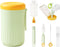7 in 1 Bottle Cleaner Kit-Travel Bottle Brush Set with Bottle Brush,Nipple Brush,Straw Cleaner Brush,Soap Dispenser,Bottle Drying Rack,Drainage Tr...