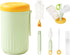 7 in 1 Bottle Cleaner Kit-Travel Bottle Brush Set with Bottle Brush,Nipple Brush,Straw Cleaner Brush,Soap Dispenser,Bottle Drying Rack,Drainage Tr...