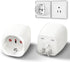Europe to US Plug Adapter, OFOAEEA 2 Pack European to USA Plug Adapter, EU to US Plug Adapter, Europe to USA Travel Converter for EU Spain France ...