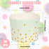 50 Pcs Colorful Greaseproof Paper Baking Cups Large 5 Oz Cupcake Paper Liners Disposable Muffin Cases Cupcake Holders Containers for Wedding Party...