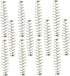 12pcs Garden Shears Spring Hand Pruners Stainless Steel Scissors Plant Clippers Tree Trimmer Springs Trimming Scissors Springs Garden Pruner Sprin...