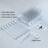 COSOOS Fastest Charging Station with QC 3.0, 63W 6-Port USB Charging Station for Multiple Devices with 6 Mixed Short Cables & lWatch Stand,Multi C...