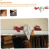 Chicken Door Frame Ornament Fence Decoration Retro Statue Decoration Chicken Figurine Wood Crafts Ornament Figurine Adornment Wood Chicken Figure ...