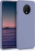 kwmobile Case Compatible with OnePlus 7T Case - TPU Silicone Phone Cover with Soft Finish - Lavender Grey...