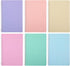 6 Pack A5 Spiral Lined Notebook Journal 120 Pages Ruled Notebooks Sketch Book Memo College (Dark Pink, Light Pink, Blue, Beige, Green, Purple, 6 P...