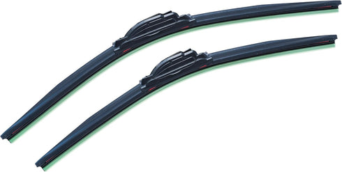 OEM Quality 22 "+ 22" Quality all-weather durable stable quiet wiper blades + Suitable for all weather (2 blades) (24+18)...