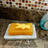 Natural Smooth Real Marble Soap Dish/Facial Sponge Holder/Bathroom Makeup Sponge Tray with Draining Hole (White Carrara)...