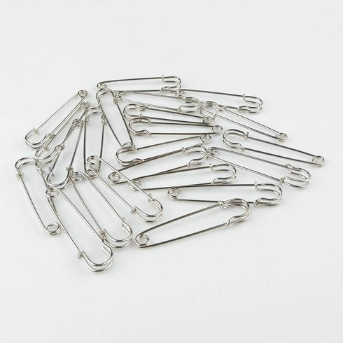 Safety Pins Extra Large Heavy Duty - YiwerDer 22PCS 3Inch Blanket Pins, Strong & Sturdy Bulk Pins for Blankets, Skirts, Crafts, Kilts - Silver...
