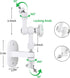 2-in-1 Wall Mount for Arlo Solar Panel and Arlo Pro/Arlo Pro 2/Arlo Pro 3/Arlo Pro 4/Arlo Ulra Security Camera, Adjustable Angle to Get Maximum Su...