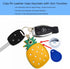 2 Pack 3in1 Cartoon Protective Case for Airtag Cover Samsung Galaxy SmartTag Cases Tile Keychain (1 Avocado & 1 Pineapple)...