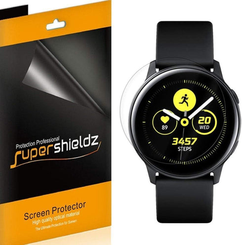 Supershieldz (6 Pack) Designed for Samsung Galaxy Watch Active 2 (Active2) and Galaxy Watch Active (40 mm) Screen Protector, High Definition Clear...