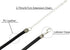 Simple Black Punk Style PU Leather Choker Adjustable Length Necklace with Chain for Women Wedding Birthday Party Club Jewelry...