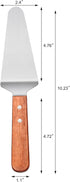 New Star Foodservice 36251 Wood Handle Pie Server, 10-Inch, Wood...