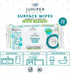 1 Pack Surface Wipes with Bleach, All-Purpose Cleaner for Bathroom, Kitchen, Office, 72 Count Soft Flow, Fresh Scent, Lint Free & Durable...