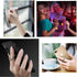 Phone Ring Holder for Hand 360° Rotation Metal Phone Grip for Magnetic Car Mount Compatible with iPhone,Samsung,LG and All Smartphone 2pack......