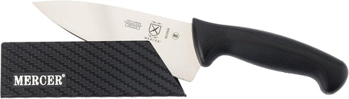 Mercer Culinary Felt Lined Knife Guard, 8" x 2", Black...