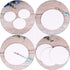 10pcs Round Painting Canvas Panel Boards Canvas Drawing Board Stretched Artist Canvas Canvas Painting Board for Drawing Painting DIY Student Artis...