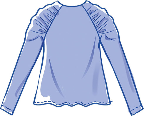 McCall's M8147ZZP Misses' Raglan Sleeve Pullover Blouse Sewing Patterns Kit, Design Code M8147, Sizes L-XXL...