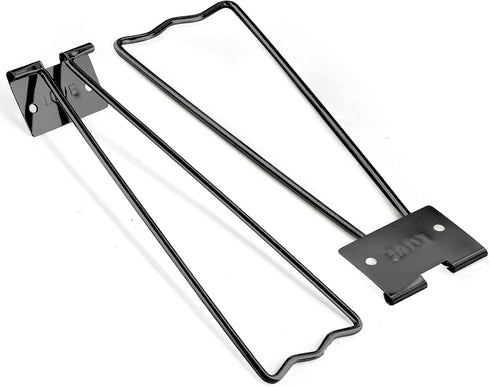 12Pcs Black Easel Back 111mm/4.37"Length Iron Picture Frame Easel Back, Metal Photo Easel Back with Screws for Photo Picture Decorative Frame (Bla...