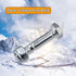 12 Pack Snowblower Shear Bolts 51001500-2-1/8" x 5/16" 51001500 Shear Pins & Nuts Compatible with Ariens 01019500 510015 AM122156 AM1369890 Snow B...