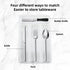Silverware Organizer And Storage 4 Grids Utensil Cutlery Deep Drawer Knife Forks And Spoons Office Kitchen accessories Desk Vanity Makeup Drawer O...