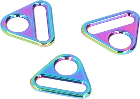 1 Inch Metal Adjustable Buckle Colorful Lightweight Portable Alloy Material Purse Hardware Hand DIY Accessories for Making Handbag Backpack Luggag...