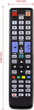 VINABTY AA59-00431A aa5900431a New Replaced Remote Control fit for Samsung LCD LED 3D TV Remote AA59-00443A AA59-00441A UN40D6300SFXZA UA55D8000YM...