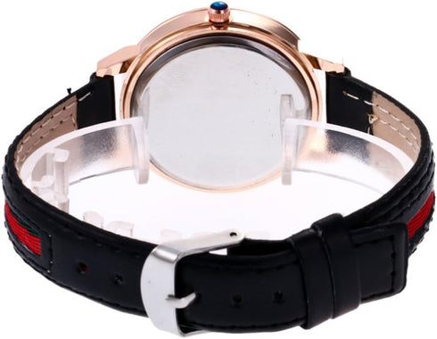 CdyBox Wholesale 5 Pack PU Leather Watch Analog Quartz Wristwatches for Women Men Lady Teen Girl...