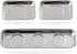 3 Pieces Magnetic Trays Set Stainless Steel Magnet Tool Tray Parts Holder for Screws, Sockets, Bolts, Pins, Mechanic's and Automotive...