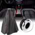 Shift Boot Car Gaiter Boot Cover Car Shift Knob Cover Universal Stitch/Black PVC Leather Manual Auto Shifter Shift Boot Cover Gear Stick Gaiter...