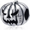 Happy Halloween Skull Pumpkin Charms 925 Sterling Silver Holiday Beads fit Pandora Bracelets Gifts for Women...