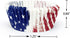 qiqee Independence Day Cupcake Liners Muffin Liners for Independence Day 300-Count 6 Original Design No Smell, Food Grade Baking Cups Paper(Small ...